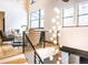 Bright open-concept living room with vaulted ceilings, modern lighting, and comfortable seating at 55 Blue Flag Dr, Breckenridge, CO 80424