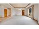 Bright dining area with tray ceilings and access to the adjacent living area and kitchen at 6398 Lost Canyon Ranch Rd, Castle Rock, CO 80104