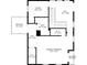 Detailed floorplan showcasing the layout, dimensions, and spatial arrangement of a home's upper level at 1100 S Garfield St, Denver, CO 80210