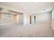 Large finished basement provides ample space, natural light, and closet for storage at 16503 E Yale Pl, Aurora, CO 80013