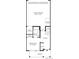 First floorplan featuring a 2-car garage, bedroom, bathroom, and a porch at 700 Saddle Dr, Erie, CO 80516