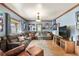 Relaxing living room with sectional sofa and hardwood floors at 3039 W 22Nd Ave, Denver, CO 80211