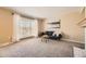 Inviting living room with large bay window and modern sofa at 2777 E Geddes Ave, Centennial, CO 80122