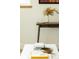 Stylish desk with minimalist decor, showcasing modern design elements at 4631 Zuni St, Denver, CO 80211