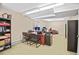 Finished basement office with two workstations at 3784 Whitetail Ct, Mead, CO 80542