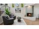 Cozy living room featuring a fireplace, and plush seating, creating an inviting atmosphere at 7309 Windsor Dr, Boulder, CO 80301