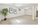 Spacious basement area with neutral carpet and ample lighting at 7867 S Poplar Way, Centennial, CO 80112