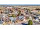 An aerial view of the home within its neighborhood showcasing nearby amenities and surrounding community at 1109 E 7Th Avenue Cir, Broomfield, CO 80020