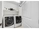 Convenient laundry room with washer and dryer at 11765 Perry St, Westminster, CO 80031