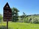 Big Dry Creek Trail sign showing nearby points of interest at 11765 Perry St, Westminster, CO 80031