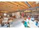 Unfinished basement offers ample storage space and potential for customization at 1851 Ute Creek Dr, Longmont, CO 80504
