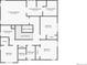 Floorplan showing the second floor, including the Primary Bedroom, Laundry Room, and additional Bedrooms at 5446 Coltin Trl, Castle Rock, CO 80104
