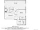 Basement floorplan detailing layout with a recreation room, bedroom, and electrical room at 9617 Bighorn Way, Littleton, CO 80125