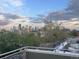 Breathtaking rooftop view showcasing the Denver skyline under a cloudy sky, framed by trees at 3333 Osage St, Denver, CO 80211