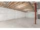 Unfinished basement featuring concrete floor, insulated walls and ceiling ready to be customized at 1826 Hickory Ave, Erie, CO 80516