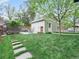 A spacious backyard with well-maintained lawn, perfect for outdoor activities at 208 N Foote Ave, Lafayette, CO 80026
