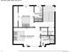 Second-floor plan featuring bedrooms, bathrooms, walk-in closet, and laundry room at 208 N Foote Ave, Lafayette, CO 80026