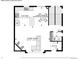 Main floor plan showcasing the kitchen, dining area, living room, and foyer layout at 208 N Foote Ave, Lafayette, CO 80026
