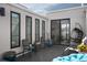 Rooftop deck with outdoor seating and lounge chairs, seamlessly connecting indoor comfort with outdoor enjoyment at 4243 E 8Th Ave, Denver, CO 80220