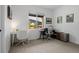 Bright home office with views of the neighborhood at 4465 Mesa Top Dr, Monument, CO 80132