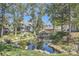 Community pond view and professionally landscaped at 8500 E Jefferson # 3C, Denver, CO 80237