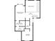 Detailed floor plan of the third floor highlighting the bedrooms, bathrooms, and walk-in closet at 7696 S Monaco E Cir, Centennial, CO 80112