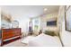 Cozy bedroom with natural light, stylish decor, and a calm, inviting atmosphere at 10016 Hough Pt, Parker, CO 80134