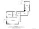 Detailed floor plan showing the layout of the upper level, including bedrooms and attic space at 39 Pat Creek Rd, Evergreen, CO 80439