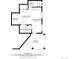 Floor plan displaying the layout of the lower level, including a sitting room and eat-in kitchen at 39 Pat Creek Rd, Evergreen, CO 80439