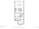 Detailed floor plan showcasing the layout of the primary bedroom and bathrooms with closet spaces at 9813 E Carolina Pl, Aurora, CO 80247