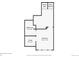 Floorplan of the second floor including a bedroom and bathroom at 9813 E Carolina Pl, Aurora, CO 80247