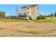 Spacious backyard featuring a deck, patio and outdoor area, great for entertainment at 36545 Winchester Rd, Elizabeth, CO 80107