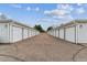 Multiple single-car garages offer convenient and secure parking for residents and their vehicles at 610 S Clinton St # 3D, Denver, CO 80247