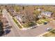 Aerial view of the property showing the surrounding neighborhood at 1303 Jersey St, Denver, CO 80220