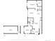 Floorplan showing the dimensions and relationship of the garage, foyer, bedroom, balcony, and utility room at 847 E 98Th Ave # 1806, Thornton, CO 80229