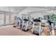 Bright gym with lots of windows, weight machines, treadmills, and stationary bikes at 847 E 98Th Ave # 1806, Thornton, CO 80229
