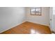 Bedroom with hardwood flooring, natural light and neutral wall color at 1606 S Welch Cir, Lakewood, CO 80228