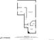 Basement floor plan featuring a recreation room, utility, bath, walk-in closet, and bedroom at 6432 S Robb Ct, Littleton, CO 80127