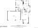 First floor plan displaying the garage, living room, dining area, kitchen, and Gathering room at 6432 S Robb Ct, Littleton, CO 80127