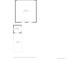 Second floor plan featuring a garage, storage area, and deck layout with dimensions at 3109 N Williams St, Denver, CO 80205