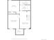 Floor plan featuring layout of rooms including bedrooms, bathroom, electrical room and recreation room at 3109 N Williams St, Denver, CO 80205