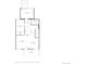 Floor plan featuring layout of rooms including the laundry room, bedroom, kitchen, and dining room at 3109 N Williams St, Denver, CO 80205