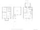 Multiple floor plans illustrating the layout of each level, including rooms, garage and deck at 3109 N Williams St, Denver, CO 80205