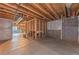 Unfinished basement with visible ceiling and wall structures, offering a blank canvas for future renovation at 638 W 175Th Ave, Broomfield, CO 80023