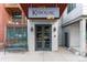 Jack Kerouac Lofts entrance featuring modern architecture, inviting entrance, and well maintained surroundings at 3100 Huron St # 4Q, Denver, CO 80202