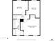 Second floor plan illustrating the bedrooms, including the primary bedroom and bathroom at 4653 S Yank St, Morrison, CO 80465