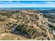 An aerial view of the stunning hills this home resides upon at 457 Buena Vista Rd, Golden, CO 80401