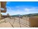 Spacious outdoor deck with amazing mountain views and room for outdoor seating at 457 Buena Vista Rd, Golden, CO 80401
