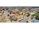 Expansive aerial view capturing the neighborhood and surrounding city landscape at 940 S Geneva St, Aurora, CO 80247