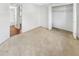 Bedroom with carpet, closet and access to bathroom at 9010 W 88Th Cir, Westminster, CO 80021